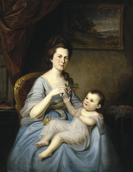 Mrs David Forman and Child